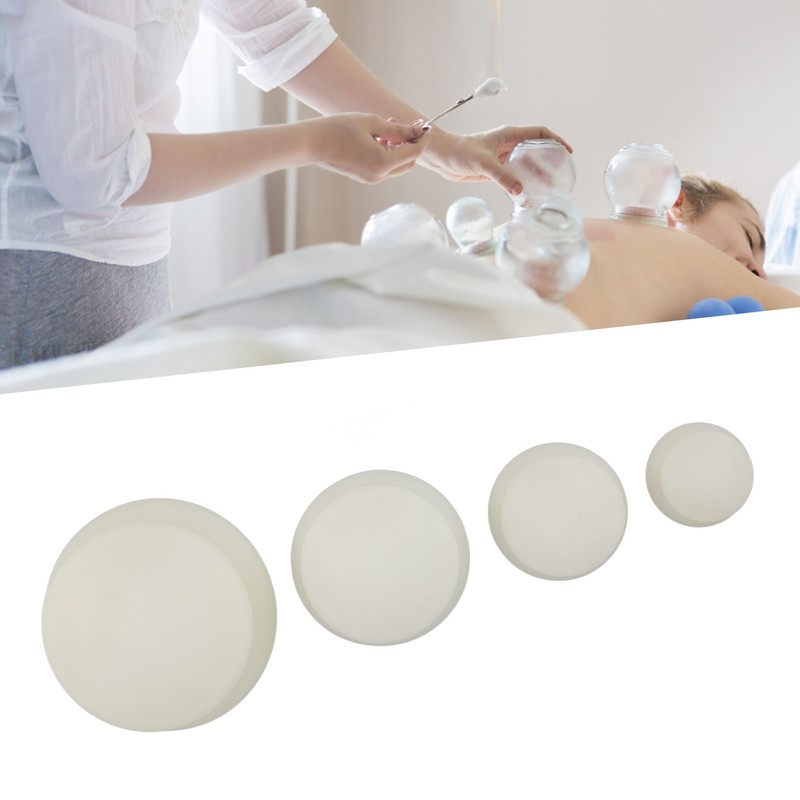 4 Pcs Cupping Therapy Sets Vacuum Suction Cupping Cups Strong