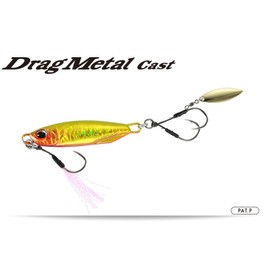 Duo PPA0540 Drag Metal Cast Flounder Selection, 1.4 oz (40 g), UV Flounder Gold PB