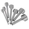 Semicircle Punch, 7pcs/Set Leather Carft Half Round Punch, Belt End