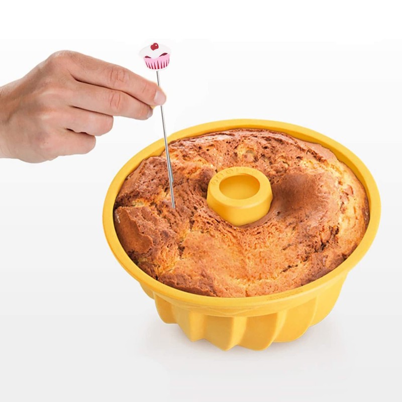 Baking Skewer 3 PCS Stainless Steel Cake Testing Needles Cake
