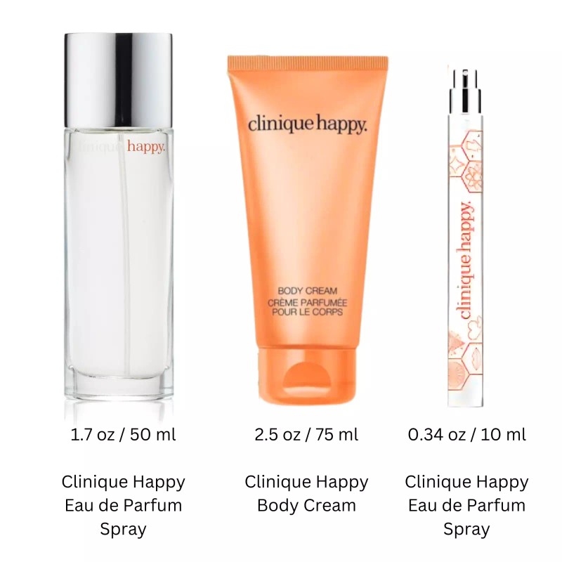 Clinique Perfectly Happy Beauty Gift Set, EDP Spray 1.7 &