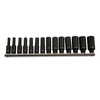 Laser 5962 Deep Impact Socket Set 1/4"D 14pc