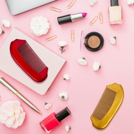 2 PCS Large Hair Comb, AFUNTA Hair Detangling Comb No Handle Wide Tooth Comb for Wet and Dry