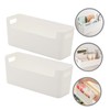 iplusmile 2pcs Multi-Functional Storage Box Set Wall Mount Desktop Organizer