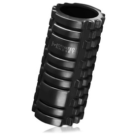 Motivated Mindset Hollow Core Foam Roller for Deep Tissue Massage | Fitness Roller Myofascial Trigger Point Release, Exercise Recovery, | Great Tool for Pre & Post-Workout Kids & Adults (12.7" X 5.3")