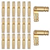 20Pcs Brass Barrel Hinge Hidden Invisible Concealed Hinges 20x4mm Hidden
