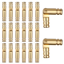 20Pcs Brass Barrel Hinge Hidden Invisible Concealed Hinges 20x4mm Hidden Barrel Hinge for Jewelry Box Cabinet Door Hinges Small Woodworking Projects