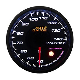 Auto Gauge Water Thermometer 2.4 inches (60 mm), Additional Meter, Japanese Motor 360 Series, 360WT