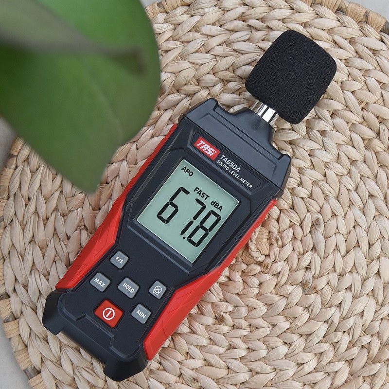 TASI TA650A Digital Sound Level Noise Meter Measurement 30-130dB Decibel