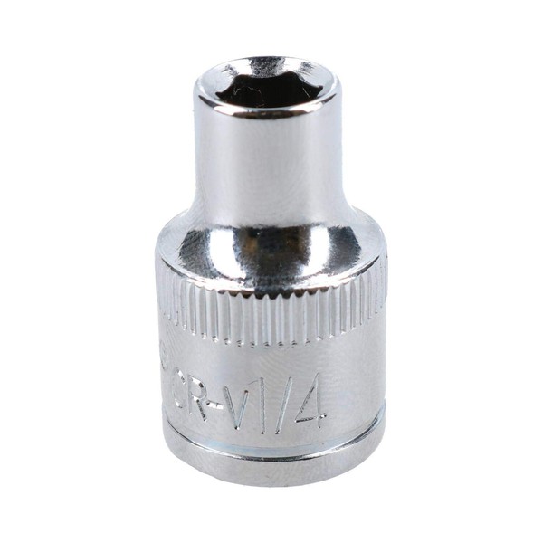 1/4" Imperial 6 Point 3/8" Drive Shallow Socket SAE AF