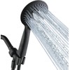 BRIGHT SHOWERS 9 Spray Settings Shower Head with Handheld High