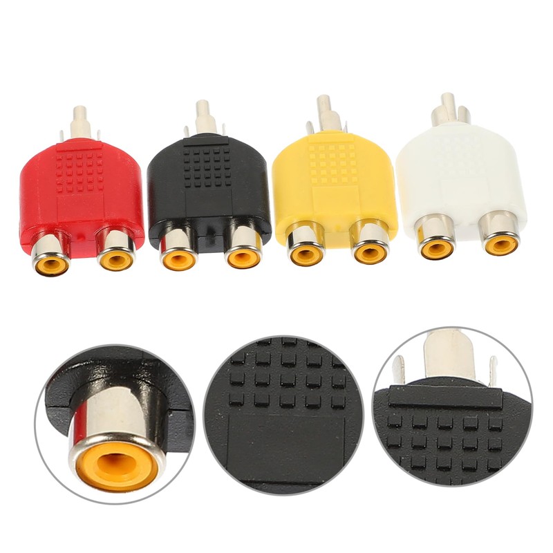 OSALADI RCA Y Splitter 1 Male 2 Female by Audio