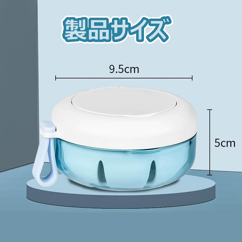 Mouthpiece Case, Dentures, Cleaning Case, Stylish, Leakproof, Antibacterial, Denture Cleaning