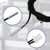 2-Pack 10K Temperature Sensor Probe, 1 Meter Waterproof Temp Sensor