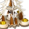 Sikora P27 Tea Light Wooden Christmas Pyramid with Angels Height