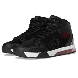 DC Men's Versatile HI Skate Shoe, Black, 9