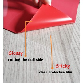 FUNKAKA HTV Vinyl Rolls White Iron on Vinyl PVC Adhesive HTV 12 Inch X 9 Feet Heat Transfer Vinyl Easy to Cut & Weed DIY Design for T-Shirt (White)