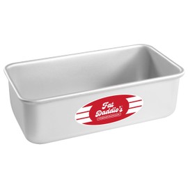 Fat Daddio's Anodized Aluminum Bread Pan Single, 10 Inches by 5 Inches by 3 Inches