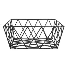 Kleine Wolke Slack Basket, Black, Length 19 cm, Width 28 cm, Height 12 cm