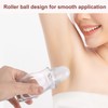 Kesell 2Pcs 50 ml Clear Roll On Bottles Roller Ball