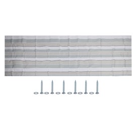 Swing Set Canopy Striped Heavy Duty Waterproof Swing Set Replacement Tarp Cover Playground Roof Canopy for Outdoor Swing Set