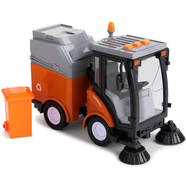 Toy To Enjoy Street Sweeper Toy Truck with Light &
