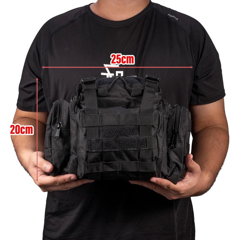 Dr.Fish Carp Sea Fishing Tackle Bag Case Sack Carryall Waist