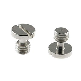 HJ Garden 2pcs 3/8-16 Thread Stainless Steel Camera Fixing Screws Camera Tripod Screw Quick Release Plate Screw