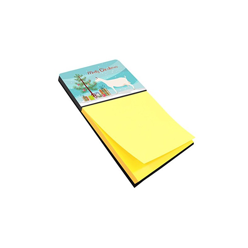 Caroline's Treasures Saanen Goat Christmas Sticky Note Holder, Multicolor (BB9256SN)
