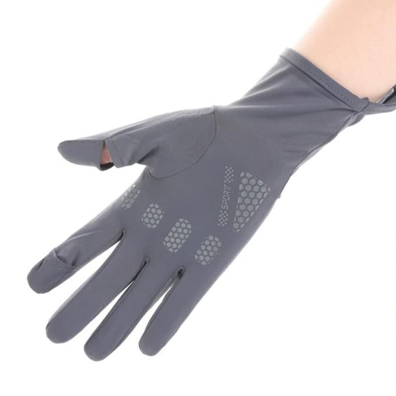 jbluelover Driving Gloves, UV Protection, Women's, Men's, Fingercut Gloves, Spring