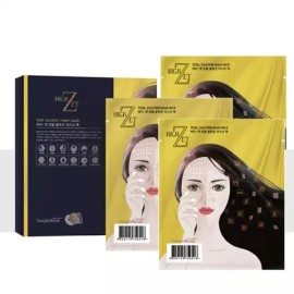 Hyizen 하이젠 토탈 솔루션마스크팩 석고팩 3매입 한팩 HiZen Total Solution Mask Pack Plaster Pack 3 Sheets