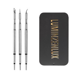 3PCS C210 Soldering Tips kit Includes 009-I, 018-K & 002-JS Tips Compatible with JBC Soldering Station | For Precision Electronics Repair