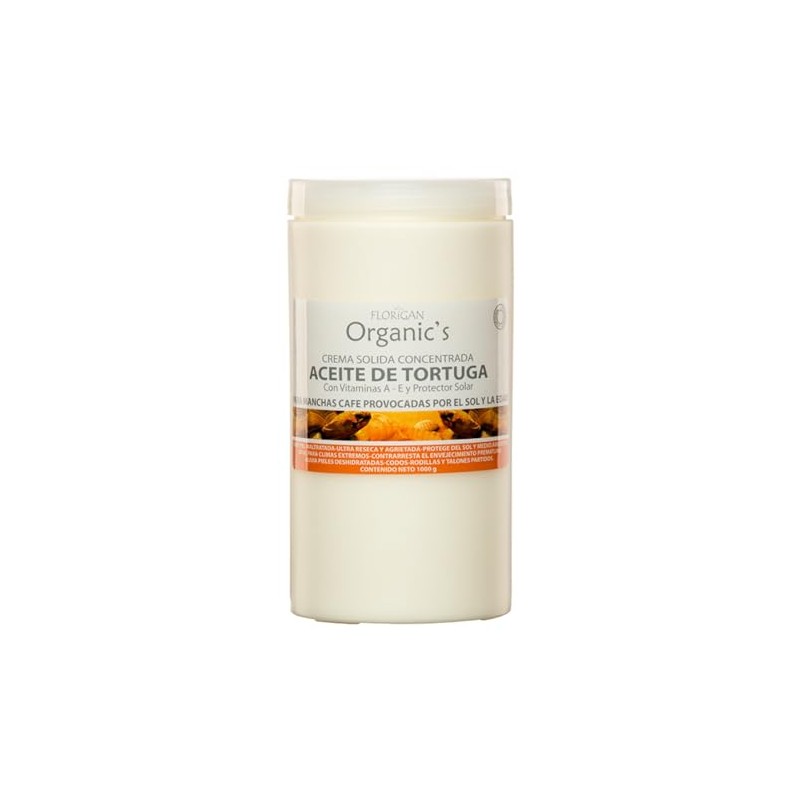 Crema Aceite de Tortuga Solida Florigan® 1Kg.