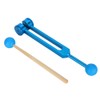 136.1HZ Aluminum Alloy Tuning Fork Wood Hammer Ball Sound Healing