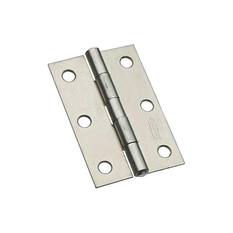 National Hardware N146-373 V518 Non-Removable Pin Hinges in Zinc plated,