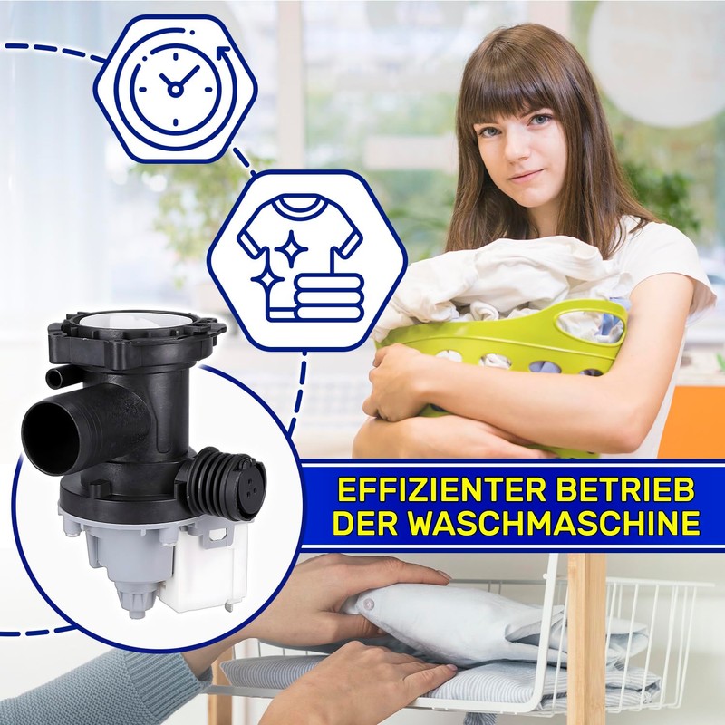 Drain Pump for Washing Machine M327 25W 220-240V 50HZ 0.15A
