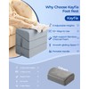 Kayfia 6 Adjustable Heights Foot Rest for Under Desk at