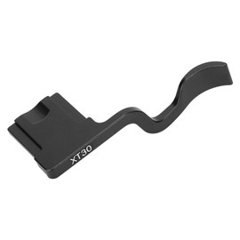 Hot Shoe Thumb Up Rest Hand Grip CNC Aluminum Alloy Secure Hold for Fuji X‑1 X‑T2 X‑T3 X‑T10 X‑T20 X‑T30 Camera Black