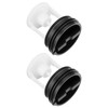 Briny River 2pcs Washing Machine Drain Pump Filter Compatible with