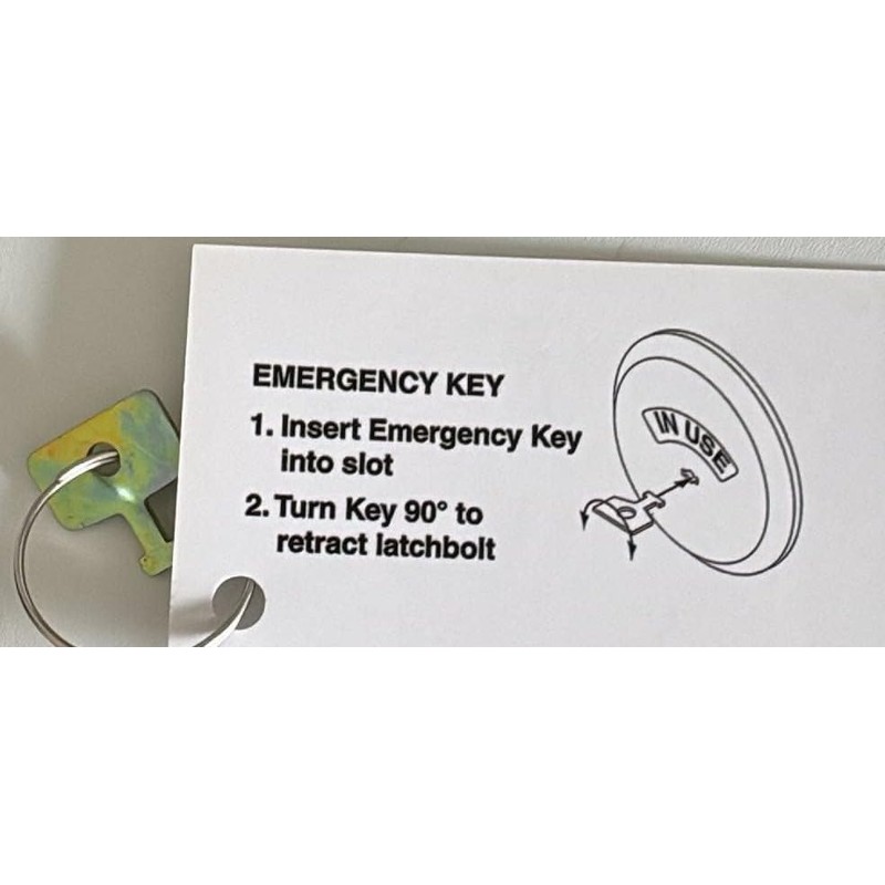Emergency Release Key Compatible with Schlage 61-509 B571 and Falcon