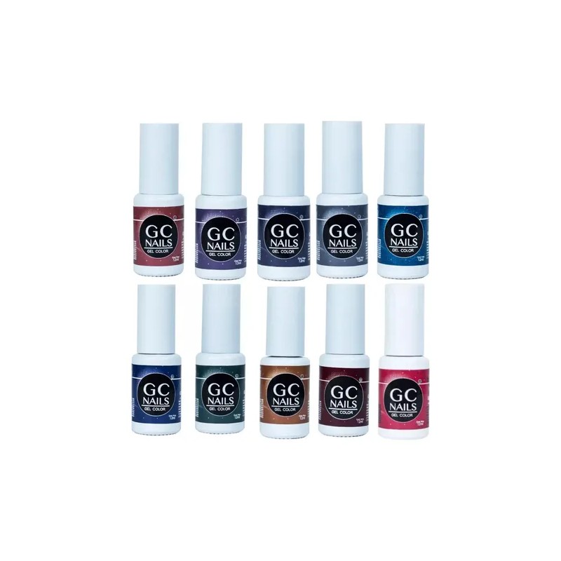 Gel Fotosensible Galaxy 3 Pasos Uñas , A Elegir ,gc