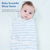 3pcs Baby Swaddle Sleep Sacks Cotton Swaddle Blanket for 0
