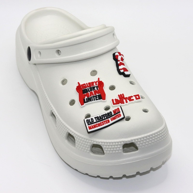 AQUACLR Shoe Charms for Croc Charms, Football Clog Sandal Accessories