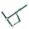 USG Halter with Silver Fittings/ Soft Padded, Pony, Dark Green/