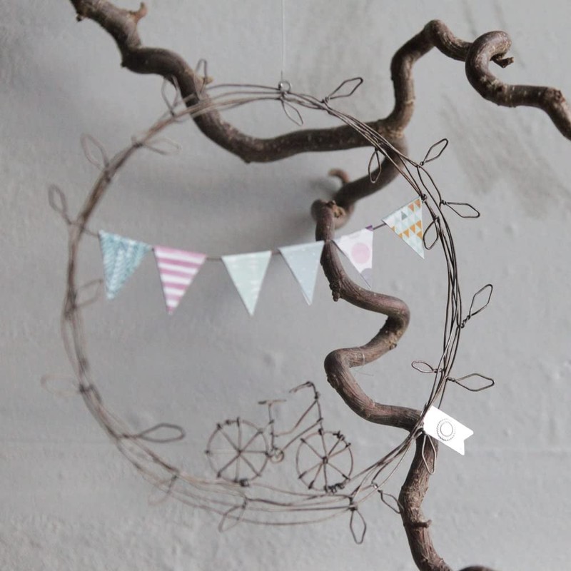 Good old Friends Wire Ornament Bicycle