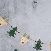 Heaven Sends Wooden Reindeer and Christmas Tree Garland 1.2m| Festive