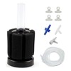 AQUANEAT Aquarium Air Powered Sponge Filter, Fish Tank Bio Bubble