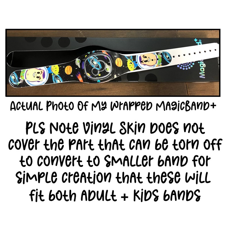 Water Princess Watercolor and Stingray Magic Band + Skin Vinyl