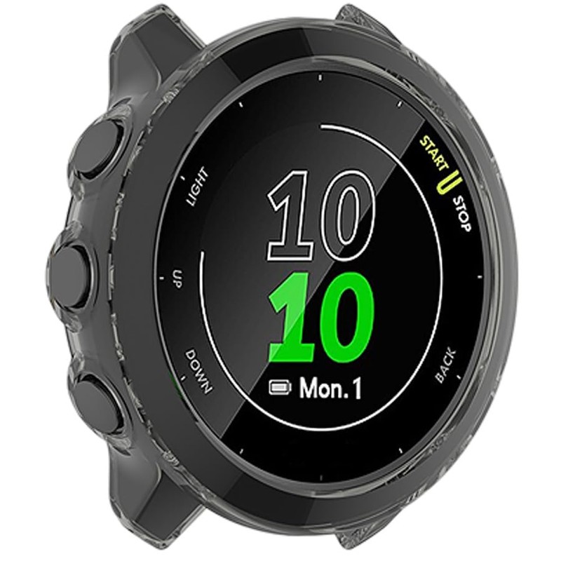 FINON for Garmin ForeAthlete 55 Case Bumper Case Lightweight Quick