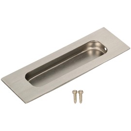 KOTARBAU Shell Handle 120 x 40 x 9 mm Rectangular Sliding Door Inlet Handle Oval Sliding Door Handle Recessed Sliding Door Handle Recessed Handle Shell Furniture Handle Stainless Steel